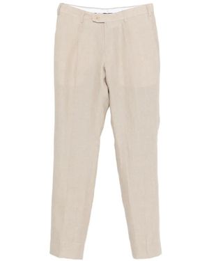 Brioni Straight Trousers - Natural