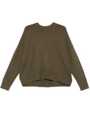 Eric Bompard Gerippter Pullover - Grün