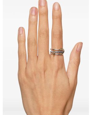 Spinelli Kilcollin 18K Sapphire Tigris Sg Ring - Orange