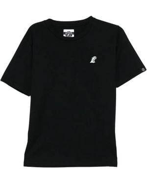 SPORT b. by agnès b. Dino-Patch Crew-Neck T-Shirt - Black