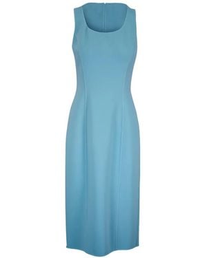 Michael Kors Panel Sleeveless Dress - Blue