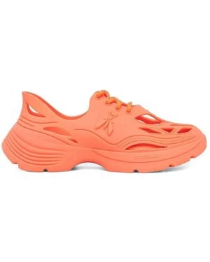 Patrizia Pepe Baskets Gummy Pepe À Lacets - Orange