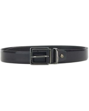 Carlo Pignatelli Leather Belt - White