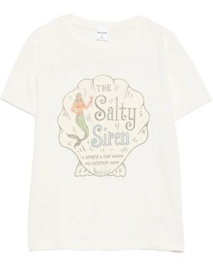 RE/DONE Graphic-Print T-Shirt - White