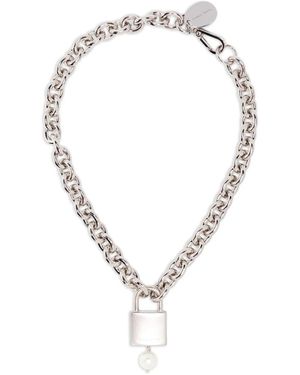 Simone Rocha Collana Con Perle - Metallizzato