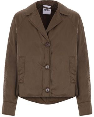 Aspesi Padded Jacket - Brown