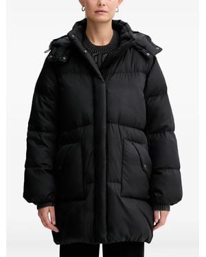 Levi's Western Bubble Hooded Pocket Coat - Black