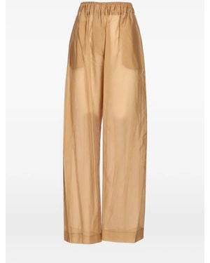 Thelatest Dora Wide-Leg Pants - Natural