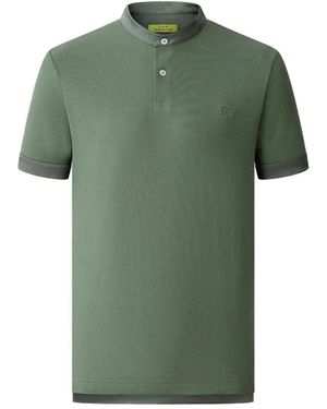 Shanghai Tang T-Shirt Con Logo Ricamato - Verde
