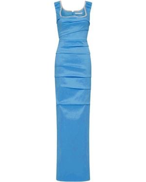 Rachel Gilbert Onyx Gown - Blue