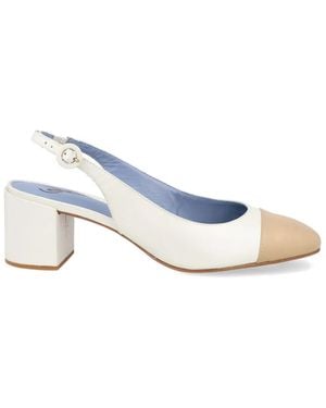 Blue Bird Shoes Pumps Con Cinturino Posteriore 60Mm - Blu