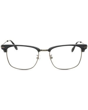 BMW Lunettes De Vue À Double-Pont - White