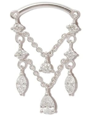 Maria Tash Drapes Chandelier ダイヤモンド ピアス 18kゴールド - メタリック