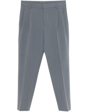 Patrizia Pepe Pleated-Detail Pants - Gray