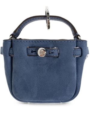 Tory Burch Charm Para Bolso Bombonera Romy - Azul