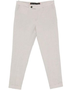 Rrd Logo-Patch Trousers - White