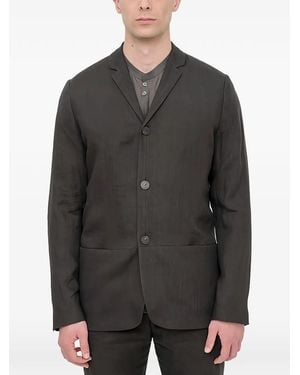 Label Under Construction Blazer À Simple Boutonnage - Gris