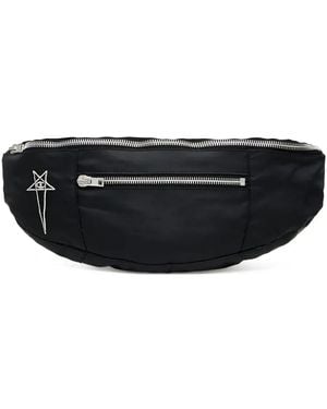 Rick Owens Marsupio Con Ricamo - Nero