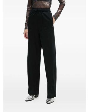 Moschino Drawstring Pants - Black