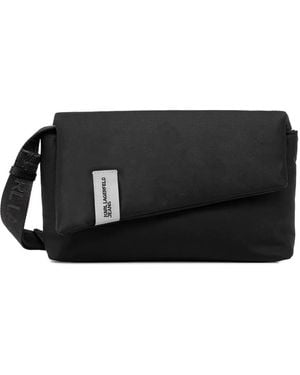 Karl Lagerfeld Logo-detail Cross Body Bag - Black