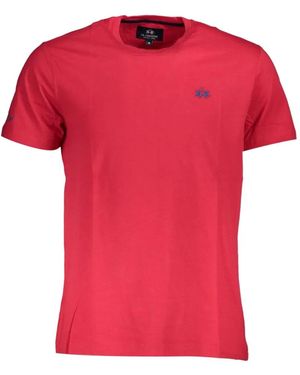 La Martina Logo-Embroidered Cotton T-Shirt