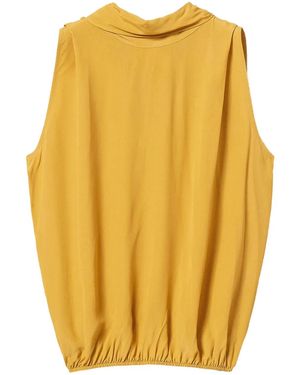 Twinset タートルネック トップ - イエロー