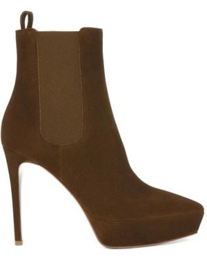 Gianvito Rossi Kim Ankle Boots - Brown