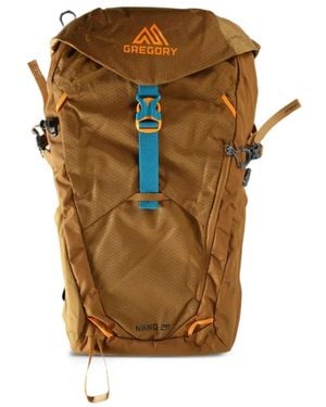 Gregory Nano 28 Logo-Print Backpack - Brown