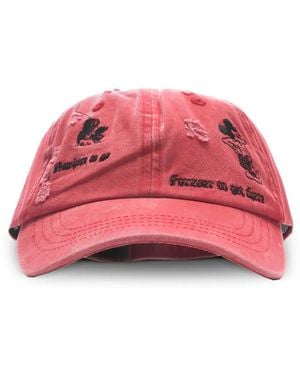 JUNGLES JUNGLES Distressed Embroidered Cap