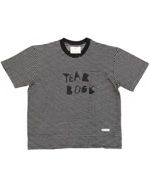 Song For The Mute Yearbook Striped T-Shirt - Grey