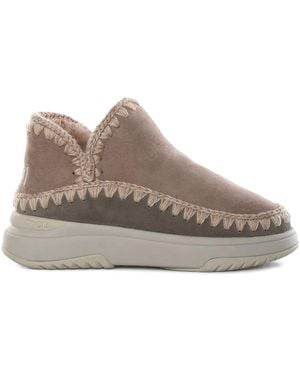 Mou Double-Face Boots - Brown