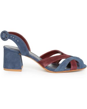 Sarah Chofakian 45mm Tapestry sandals - Blau