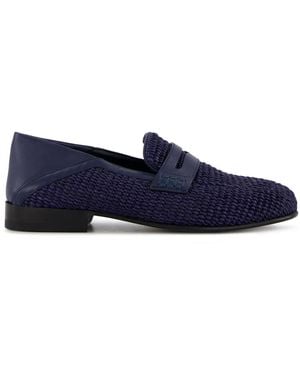 Manolo Blahnik Mocassini Padstow - Blu