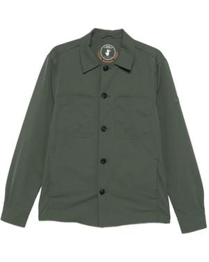 Save The Duck Basil Shirt Jacket - Green