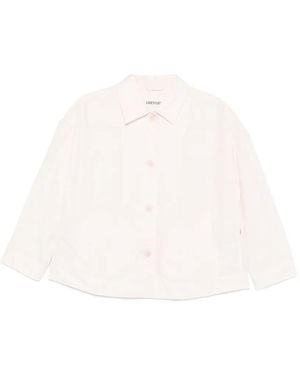 Casey Casey Sobrecamisa Con Cierre Con Botones - Blanco