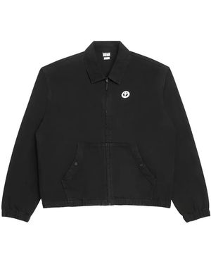 Babylon LA Zip-Up Denim Jacket - Black