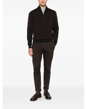Dondup Joe Carrot-Fit Chinos - Black