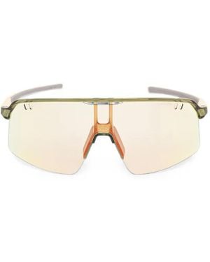 Julbo Geometric-Frame Sunglasses - Natural