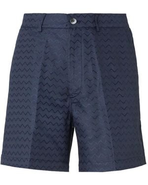 Missoni Chevron-Pattern Shorts - Blue
