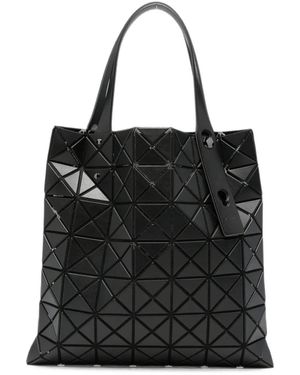 Issey Miyake Geometric-Panelled Tote Bag - Black