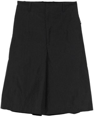 Toga Shorts Met Print - Zwart