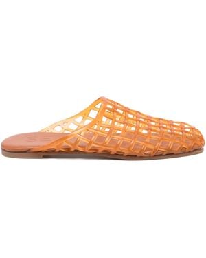 Senso Mules Jacey Piatte - Arancione