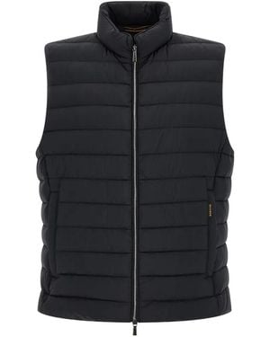 Moorer Calaf-S3 Quilted Gilet - Black