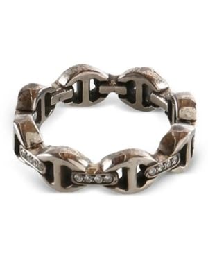 Hoorsenbuhs Embellished Ring - White