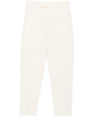 Fendi Textured Trousers - White