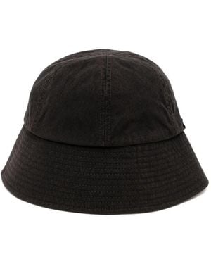 Comme des Garçons Logo-Patch Bucket Hat - Black