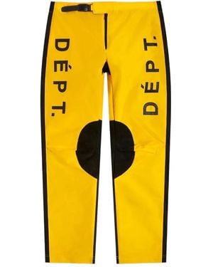GALLERY DEPT. Pantaloni Freestyle Con Inserti - Giallo