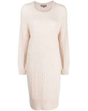 N.Peal Cashmere Maglione Girocollo - Bianco