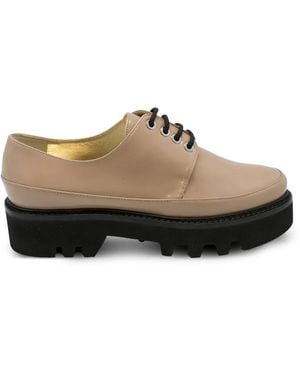 Walter Steiger Lace-Up Smoking Shoes - Brown