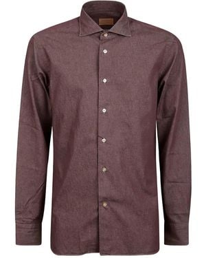 Borriello Cotton Shirt - パープル